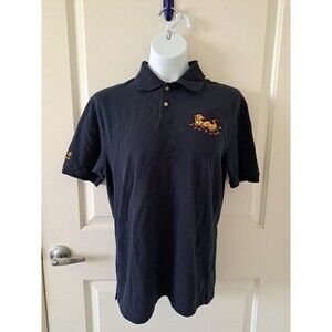 Disney Resorts SHANGHAI Task Force Polo Shirt Size Small 165/84A Blue Women's